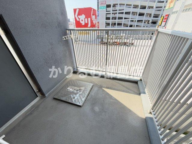 エスティライフ大阪都島のバルコニー