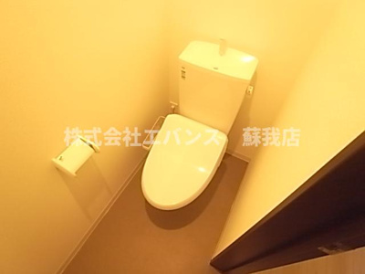 【トイレ】 | ジーメゾン千葉浜野 | ゆったりとした空間のトイレです
