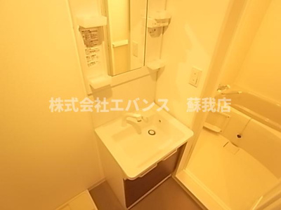 【独立洗面台】 | ジーメゾン千葉浜野 | 独立洗面台、朝の身支度には欠かせません