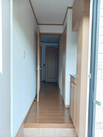 ミーツハオスの玄関|収納もある玄関です