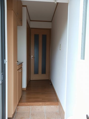 ミーツハオスの玄関|明るい玄関です
