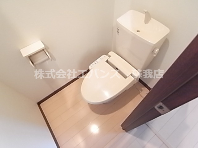 【トイレ】 | カーサメイプル千葉中央 | シンプルで使いやすいトイレです