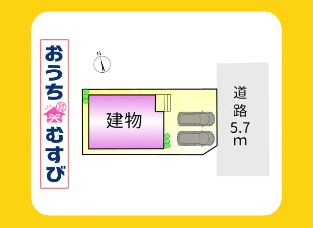 小牧市岩崎原第2(全1棟)の区画図