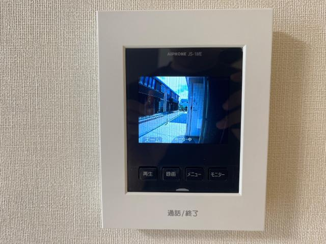 アバンセの内装|カメラ付インターホン