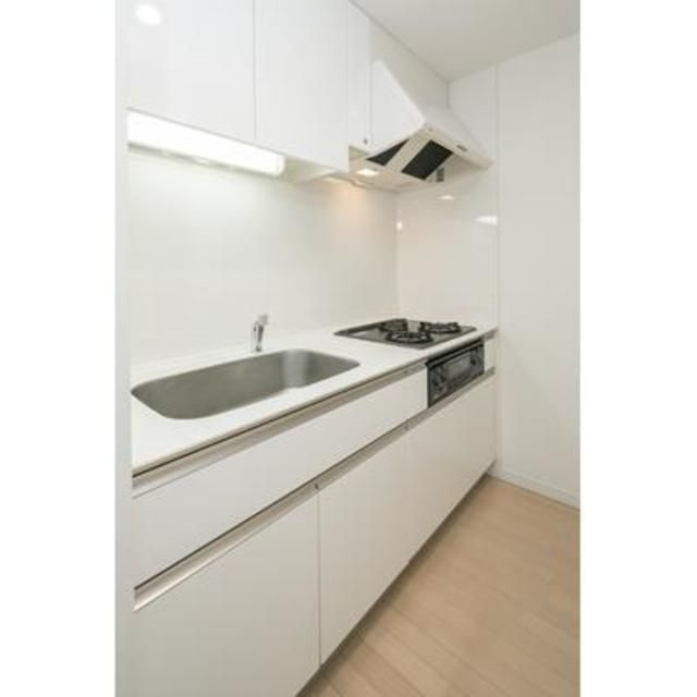 ＭＹ　ＴＯＷＥＲ　ＲＥＳＩＤＥＮＣＥのキッチン|■グリル付ガスコンロシステムキッチン■都市ガス♪