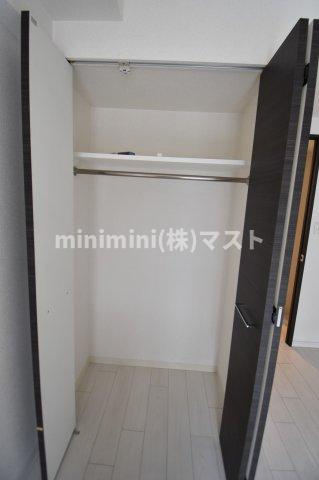 大阪市中央区南久宝寺町４丁目の賃貸マンションの収納