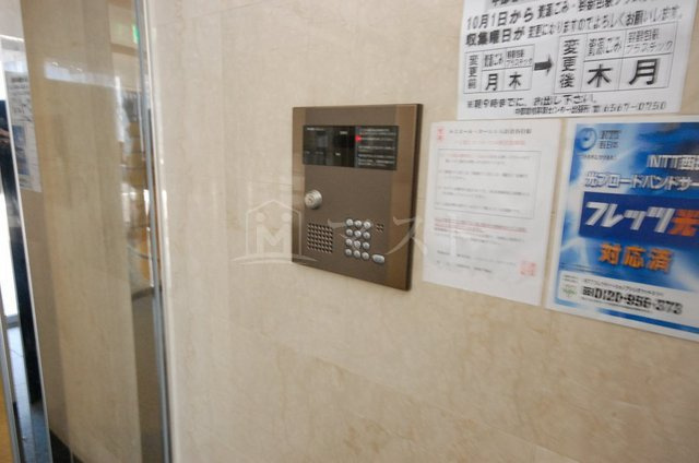 大阪市中央区鎗屋町２丁目の賃貸マンションのセキュリティ