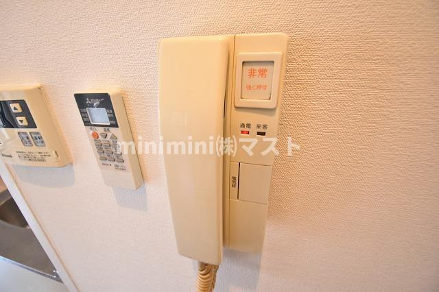 大阪市中央区材木町の賃貸マンションのセキュリティ|他号室参考写真