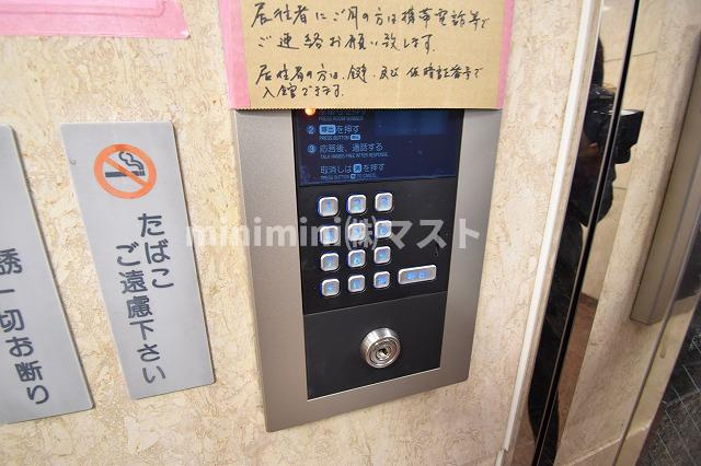 大阪市中央区材木町の賃貸マンションのセキュリティ