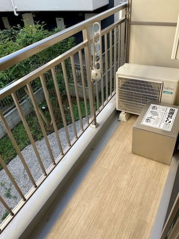 コルティーレ上北沢のバルコニー