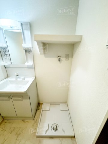 ウィンクルム・CRESTの洗面所|広い洗面スペースです★