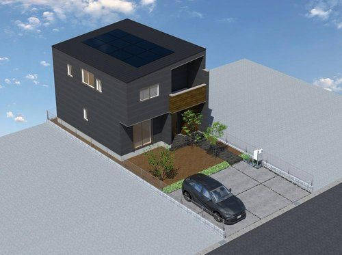 春日井市南花長町3期(全1棟)の外観パース
