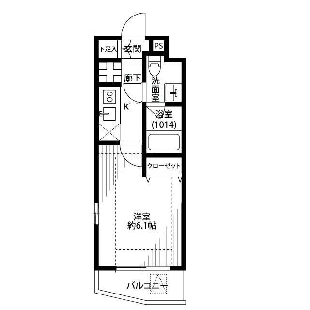 プレール・ドゥーク下丸子の間取り|間取りです。