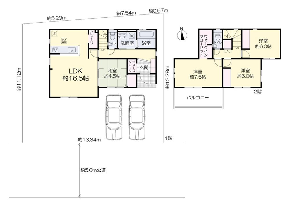 グラファーレ　岡山市東区西大寺中野【４期】【仲介手数料無料】の間取り