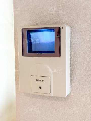 サンライズ北野のセキュリティ|TVモニター付きで安心です☆