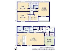 グラファーレ　岡山市東区瀬戸町万富【４期】【仲介手数料無料】の間取り