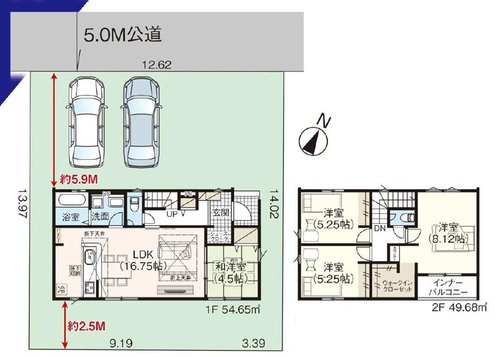 グラファーレ　岡山市東区瀬戸町万富【４期】【仲介手数料無料】の間取り