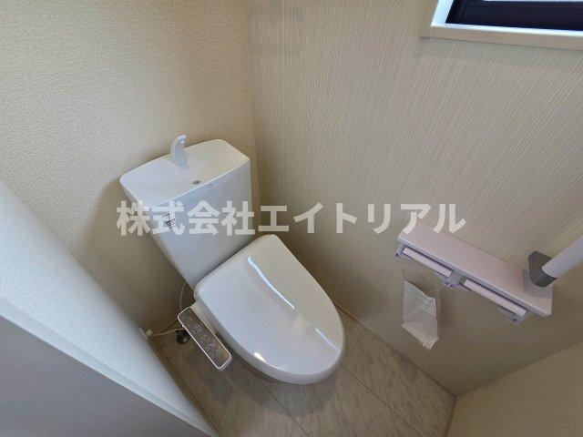 可児市土田宿　第4　新築戸建　全1棟のトイレ|2階