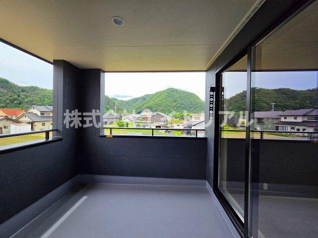 可児市土田宿　第4　新築戸建　全1棟のバルコニー|2階　洋室6.8帖