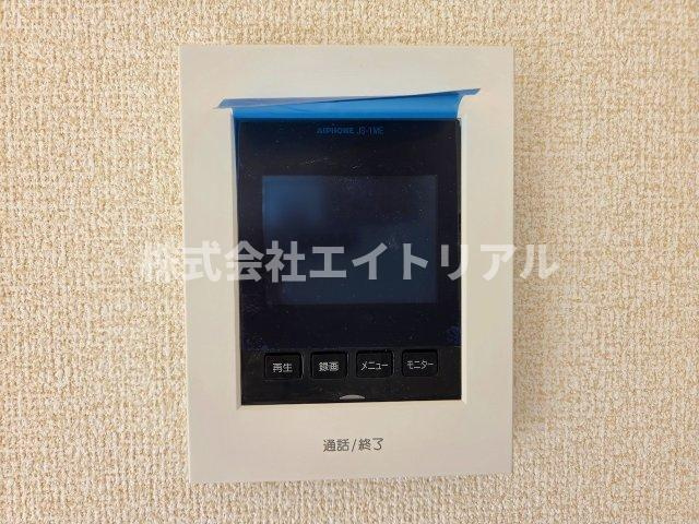 可児市土田宿　第4　新築戸建　全1棟の防犯設備|TVモニターホン