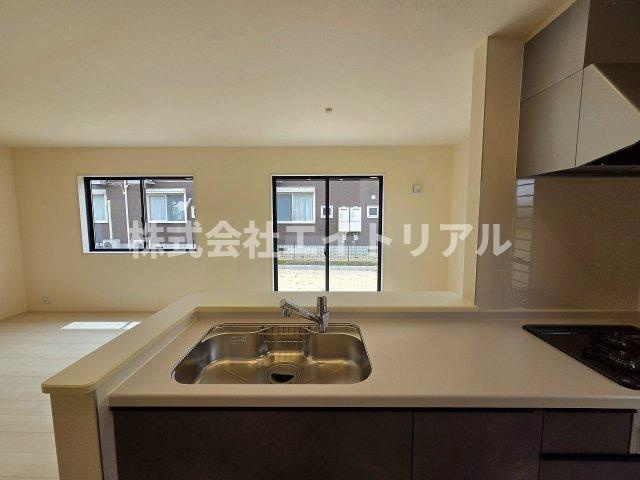 可児市土田宿　第4　新築戸建　全1棟のキッチン|1階