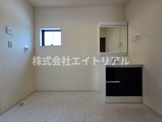 可児市土田宿　第4　新築戸建　全1棟の洗面所|1階