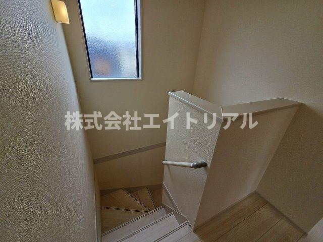 可児市土田宿　第4　新築戸建　全1棟のその他|階段