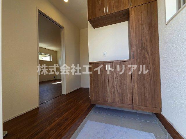 可児市長坂3丁目　新築戸建　全1棟の玄関|1階