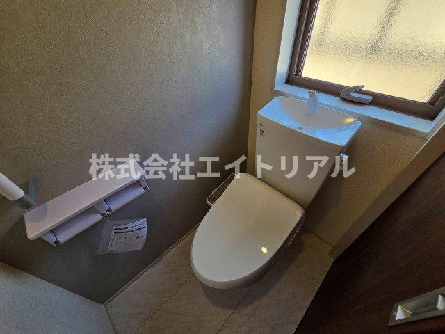 可児市長坂3丁目　新築戸建　全1棟のトイレ|2階