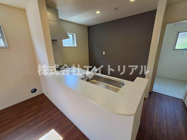 可児市長坂3丁目　新築戸建　全1棟のキッチン|1階