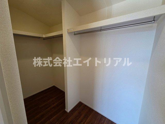 可児市長坂3丁目　新築戸建　全1棟の収納|2階　洋室6.3帖　ウォークインクローゼット
