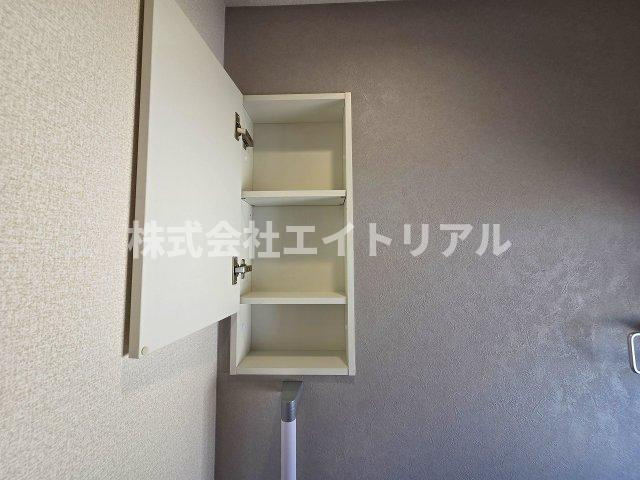 可児市長坂3丁目　新築戸建　全1棟の収納|2階　トイレ収納