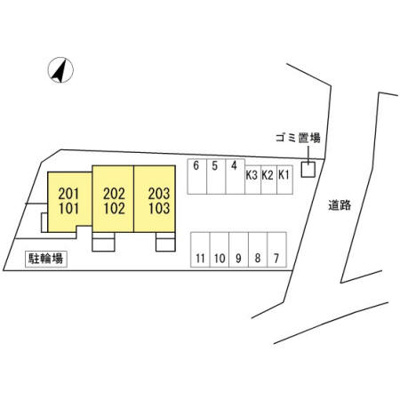 【区画図】 | パストラル朝生田