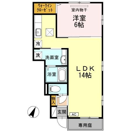 【間取り】 | パストラル朝生田