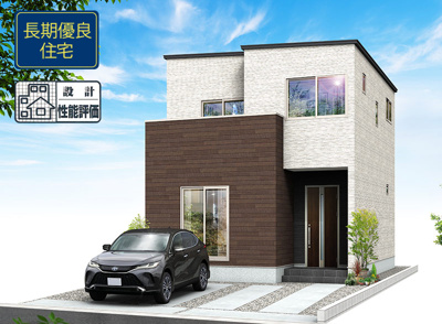 【外観パース】 | 浜松市中央区船越町 2期 新築一戸建て 2号棟 | 外観パースです