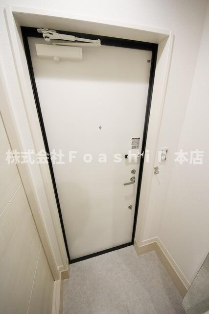 パルトネール綱島Iの玄関