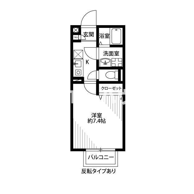ハイツ　みらいの間取り