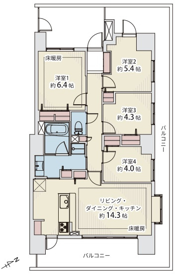 パークタワー王子リバーグレイス
