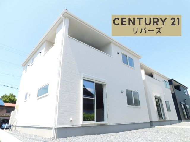 海部郡大治町大字八ツ屋字裏畑の新築一戸建の外観|☆1 号棟☆  　新価格！！いつでもご案内できます♪（お問合せ当日、平日、水曜、夜間でもＯＫ）　長期優良住宅♪　角地！　敷地５２．３３坪　駐車並列３台ＯＫ　南に広い庭付き♪　ワイドインナーバルコニー♪