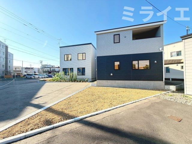 【新築戸建】札幌市西区八軒7条東3丁目2棟の庭
