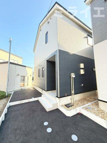 【新築戸建】札幌市西区八軒7条東3丁目2棟の外観|【仲介手数料無料】【価格相談可能】【内覧可能】です。