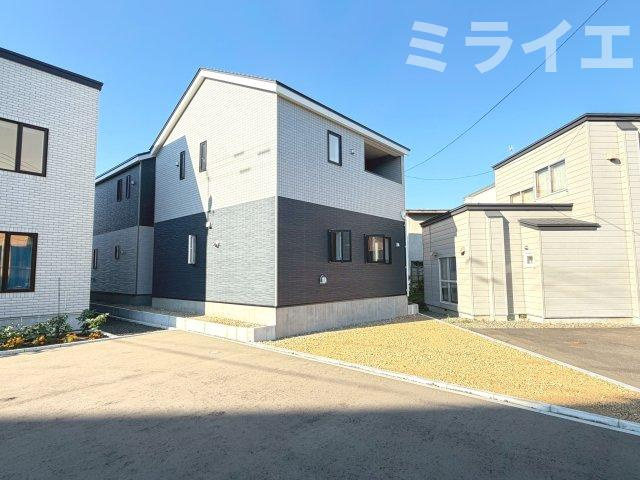 【新築戸建】札幌市西区八軒7条東3丁目2棟の外観|【仲介手数料無料】【価格相談可能】【内覧可能】です。
