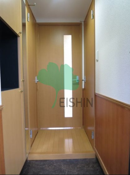ジュネスKの玄関|下駄箱もしっかりついてます！