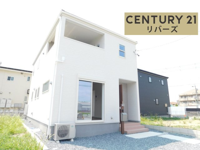 あま市下萱津五反田の新築一戸建の外観|☆４号棟☆ 　　いつでもご案内できます♪（お問合せ当日、平日、水曜、夜間でもＯＫ）　敷地４５．２１坪！　長期優良住宅♪　駐車最大４台ＯＫ！　続き間ＬＤＫ２１．０帖！　収納豊富♪　小学校徒歩９分！