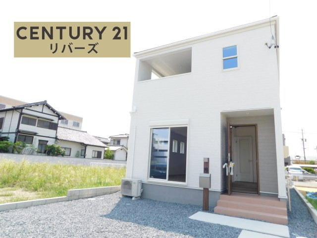 あま市下萱津五反田の新築一戸建の外観|☆４号棟☆ 　　いつでもご案内できます♪（お問合せ当日、平日、水曜、夜間でもＯＫ）　敷地４５．２１坪！　長期優良住宅♪　駐車最大４台ＯＫ！　続き間ＬＤＫ２１．０帖！　収納豊富♪　小学校徒歩９分！