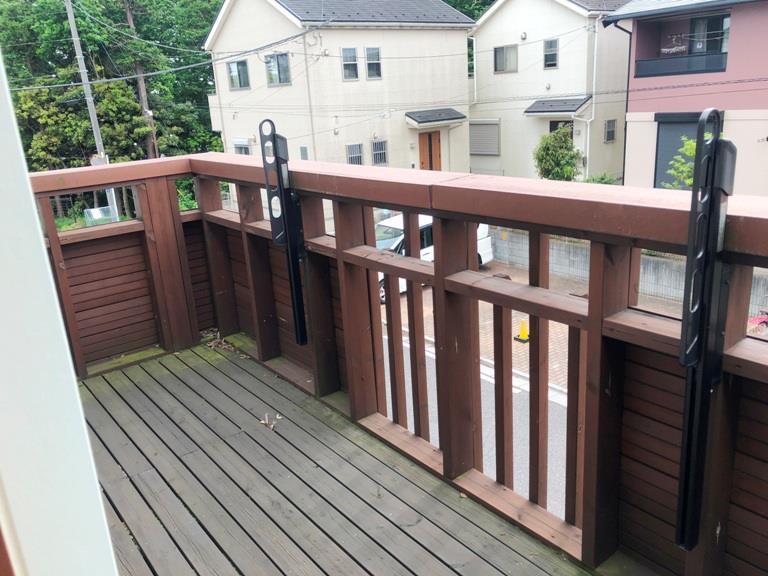 堀之内戸建のバルコニー