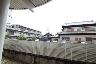 室内からの眺望です