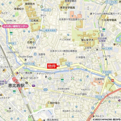 【地図】 | 広尾Ｑｕａｒｔｏ