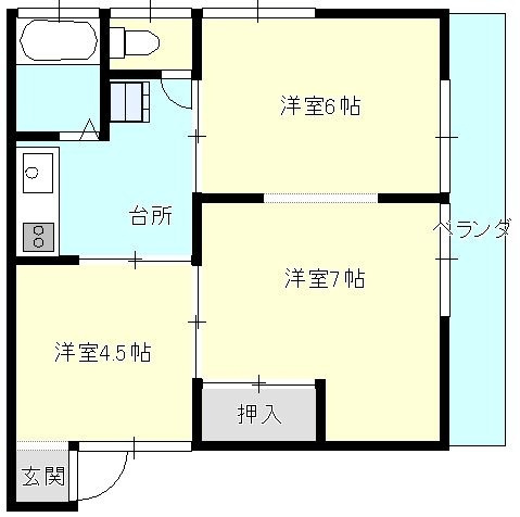 サンフォレスト俵の間取り