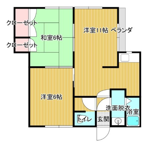 サンフォレスト俵の間取り
